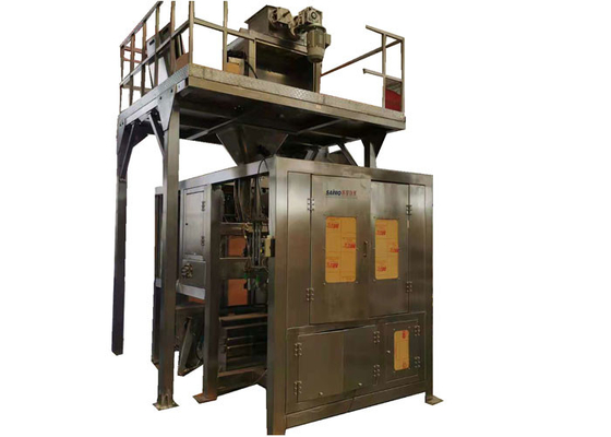 Beutel-Verpackungsmaschine des Reduziermotor-50kg für Pellet-Körnchen in der Plastikkautschuk-Industrie