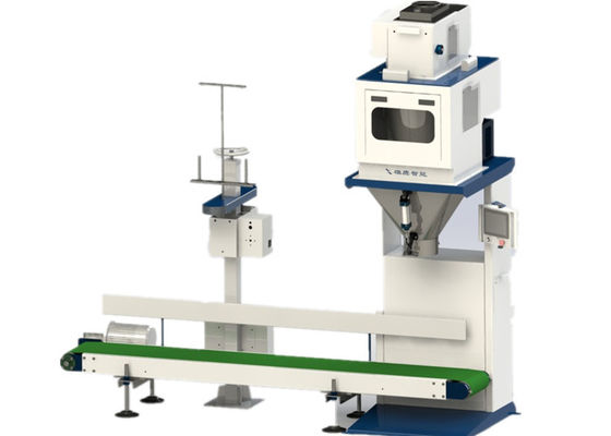 Halb automatische Verpackungsmaschine des Körnchen-25kg in der Tee-Industrie