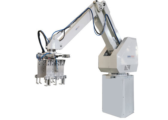 Getränkeindustrie PAC Servo-Alletizing Paket-Karton des Roboter-Arm-70kg