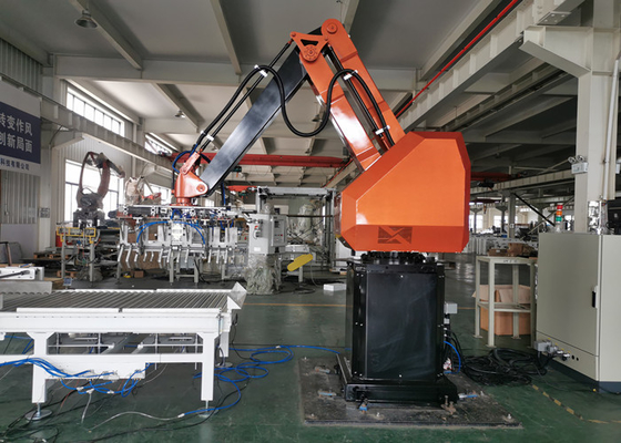 Achsen-Palettierungsroboter der Lebensmittelindustrie-4 mit Palettierungssoftware