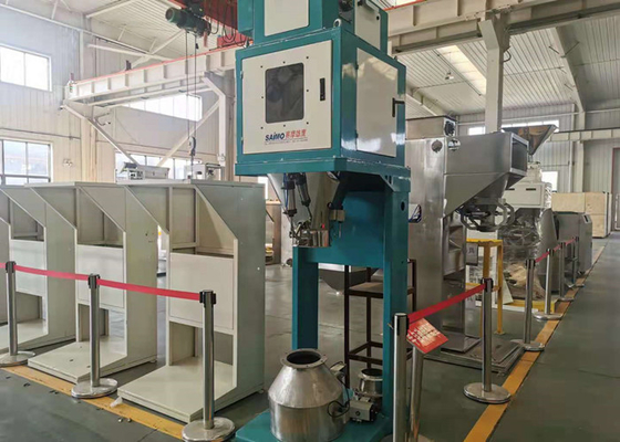 Offener Beutel 25 kg Verpackungsmaschine für Lebensmittel und Granulatfüllung