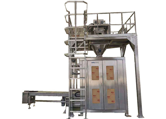 Gewebte Tasche 25 - 50 kg Granulat-Verpackungsmaschine in der Düngemittelindustrie
