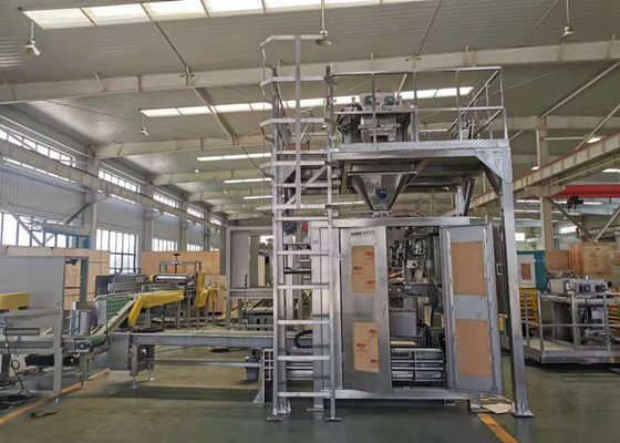 Beutel-Verpackungsmaschine des Reduziermotor-50kg für Pellet-Körnchen in der Plastikkautschuk-Industrie
