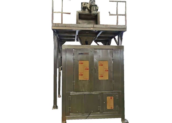 Gesponnene Kugel der Tasche 50kg Verpackmaschine mit Eichmeister in der Samenindustrie