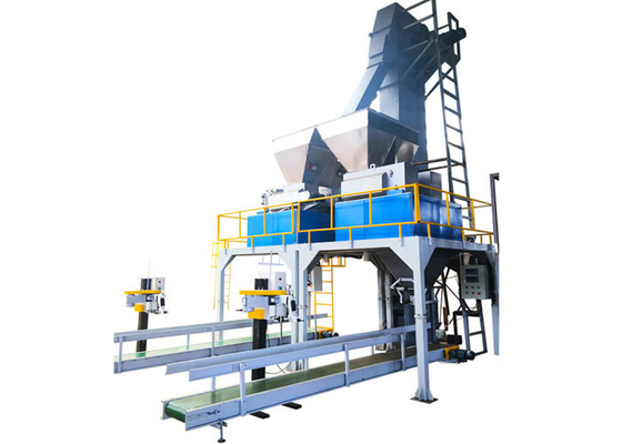 Halb automatische bauschende Maschine für materielle Massentasche 20-50kg in der Tierfutter-Industrie