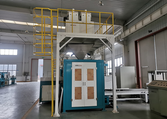 Inverter steuert die Düngemittel-Füllung, welche die automatische Verpackungsmaschine wiegt