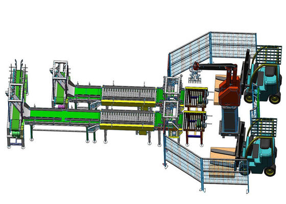 50kg chemischer kooperativer Roboter Palletizer in der Medizin-Industrie