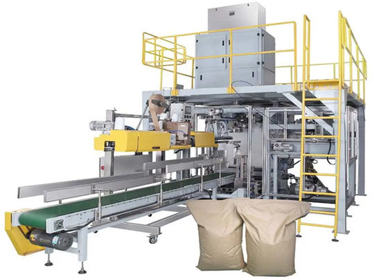 Funktions-Verpackmaschine der chemischen Industrie-14kw Massenmulti der taschen-50Kg
