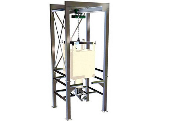 Massentasche Saimo 304SS 1000Kg, die Station entlädt