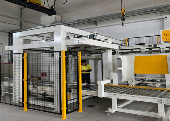 Edelstahl 2200bags/Tasche Palletizer-Maschine der Stunden-2200mm