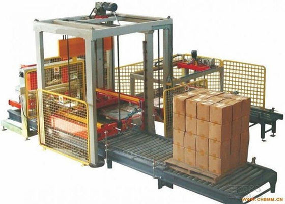 Automatische Palletizer-Maschine 2400mm hoher Stufe in der Medizin-Industrie
