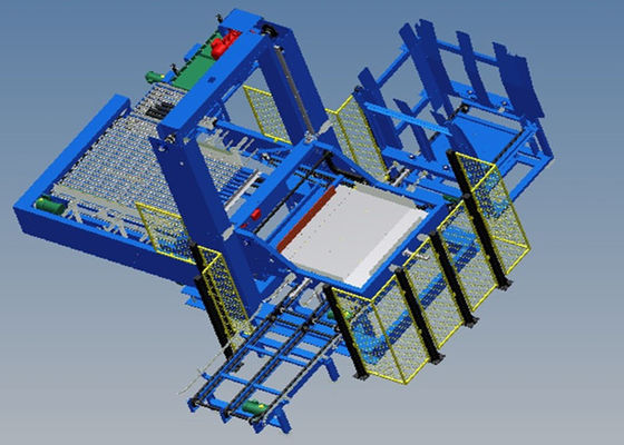 Lebensmittelindustrie 2000mm 600bags/Stunde kann Palletizer-Maschine