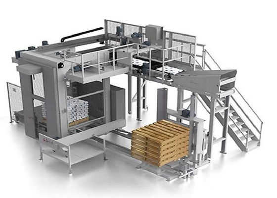 Selbst- installierte Hochgeschwindigkeits-1000bags-/Stunden-Tasche Palletizer-Maschine