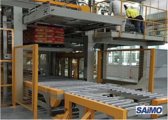 Touch Screen 25KW 1200bags/H Tasche Palletizer-Maschine