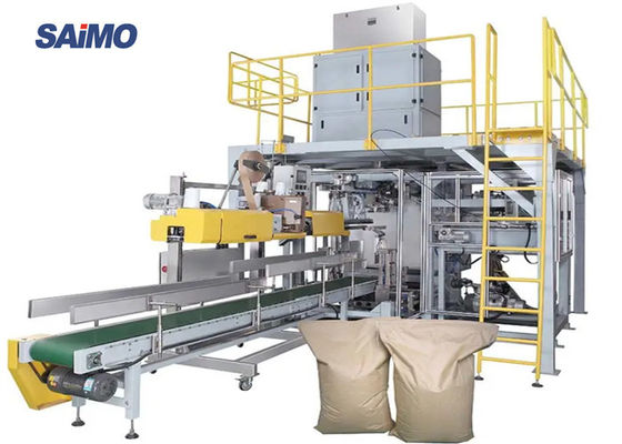 Füllung raffinierten Zuckers 60Hz 50kg und Verpackungsmaschine in der Lebensmittelindustrie