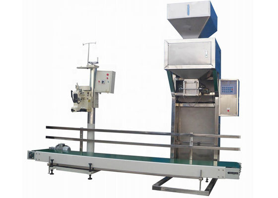 Taschenkörnchen Verpackungsmaschine des Sack-50kg in der Reisindustrie 304 SS