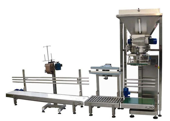 Reis-Mehl-Lebensmittelchemikalie-Pulver-Verpackungsmaschine 0.6MPa 25kg für alle Industrie