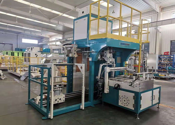 10-25 Kilogrammvollautomatische Plastikkörnchen-Verpackungsmaschine-Fastfood- Tasche