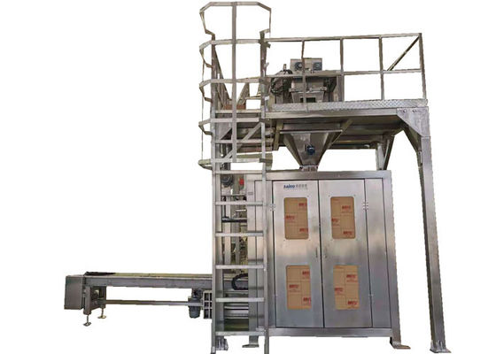 NÄHEN wiegende Selbstfüllung 10-50kg und versiegelnde Maschine für Sandsack 12KW Motor